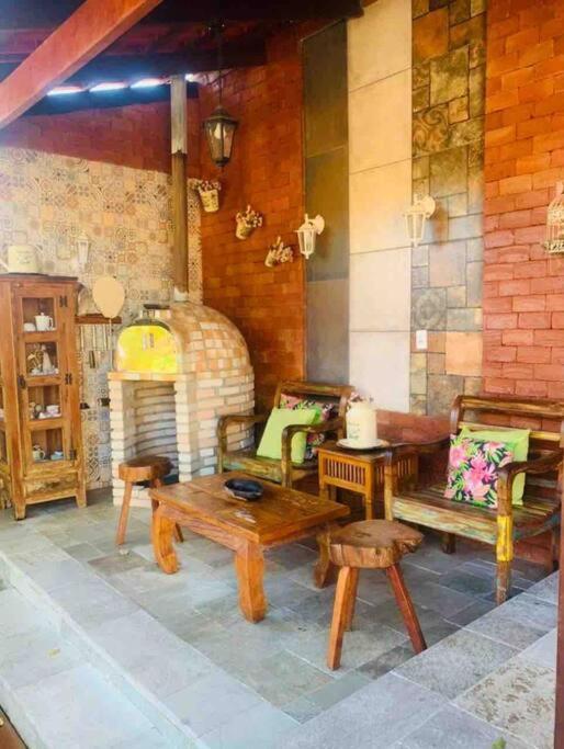 Villa Casa Charmosa Com Piscina Aquecida, Jacuzzi, Ar à Pirenópolis Extérieur photo
