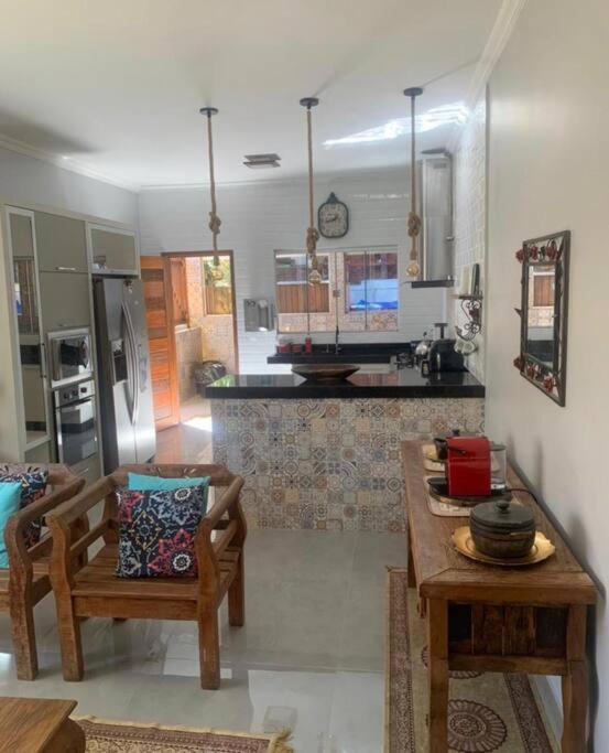 Villa Casa Charmosa Com Piscina Aquecida, Jacuzzi, Ar à Pirenópolis Extérieur photo